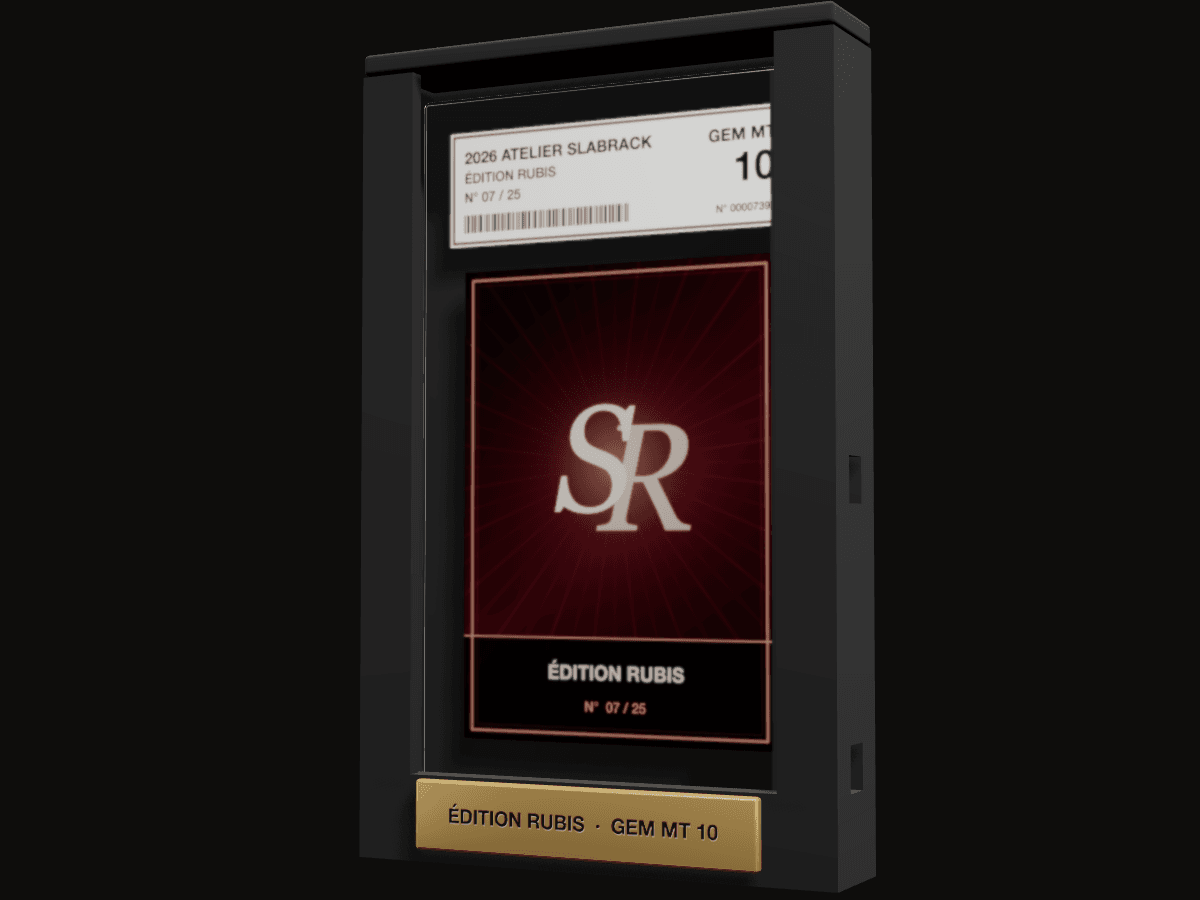 Plaque gravée, rendu d'étude